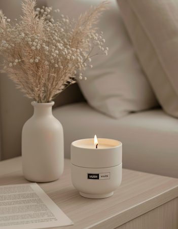 Ivory Glow Scented Candle